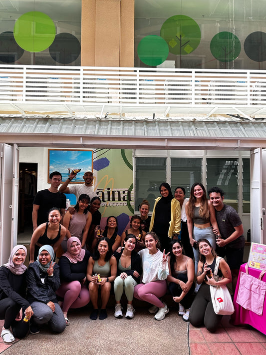 Our First Āina Saturday Sweat Club at Clubaloha