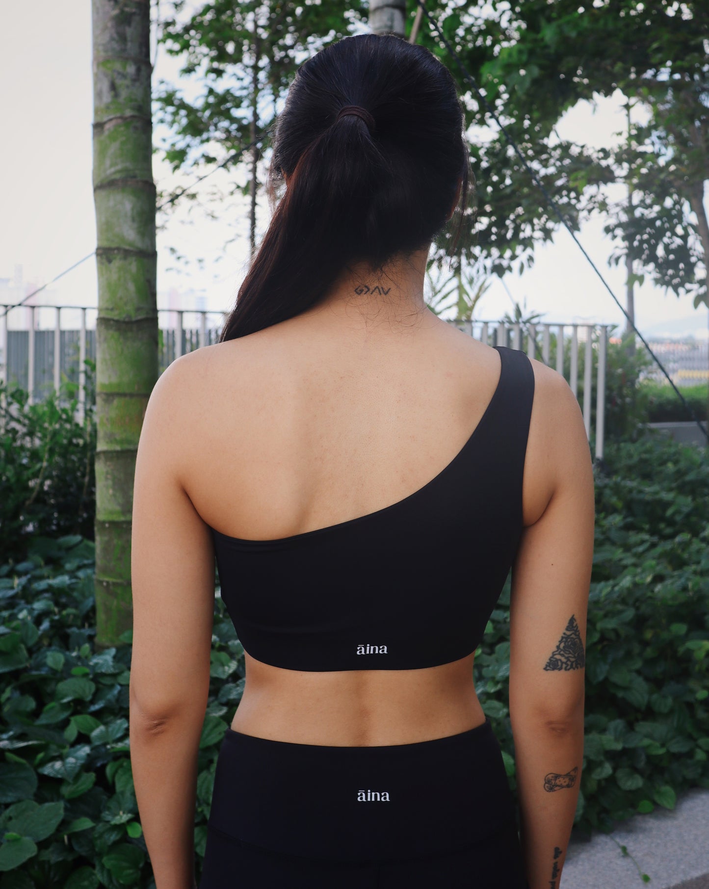 The One-Shoulder Bra - Echo