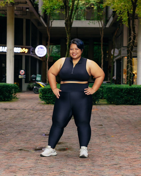 The Zip-up Top - Echo