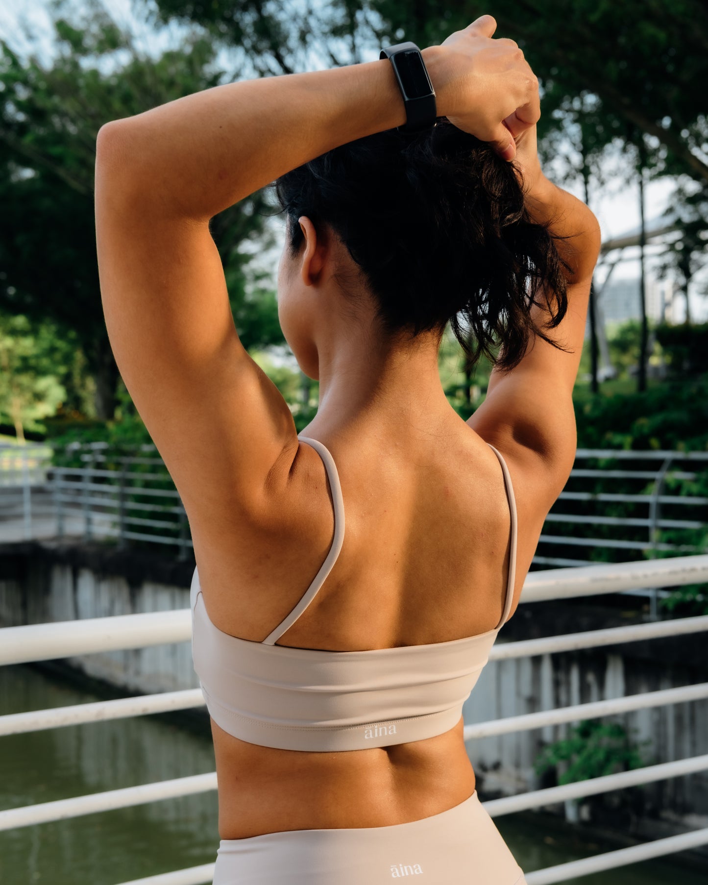 The Bandeau Bra - Oat
