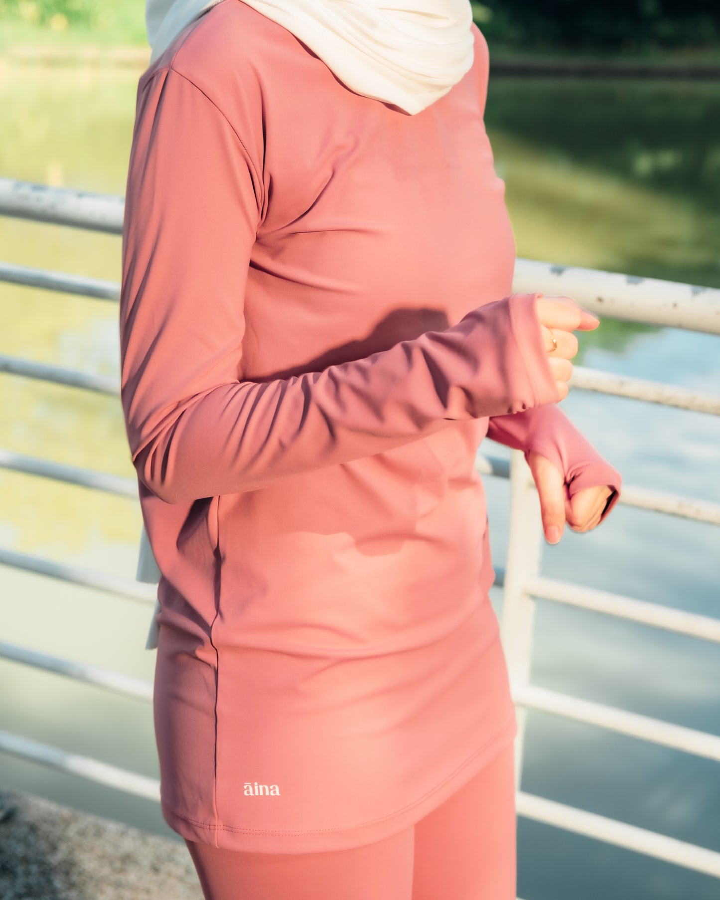 The Long-sleeved Top - Lychee